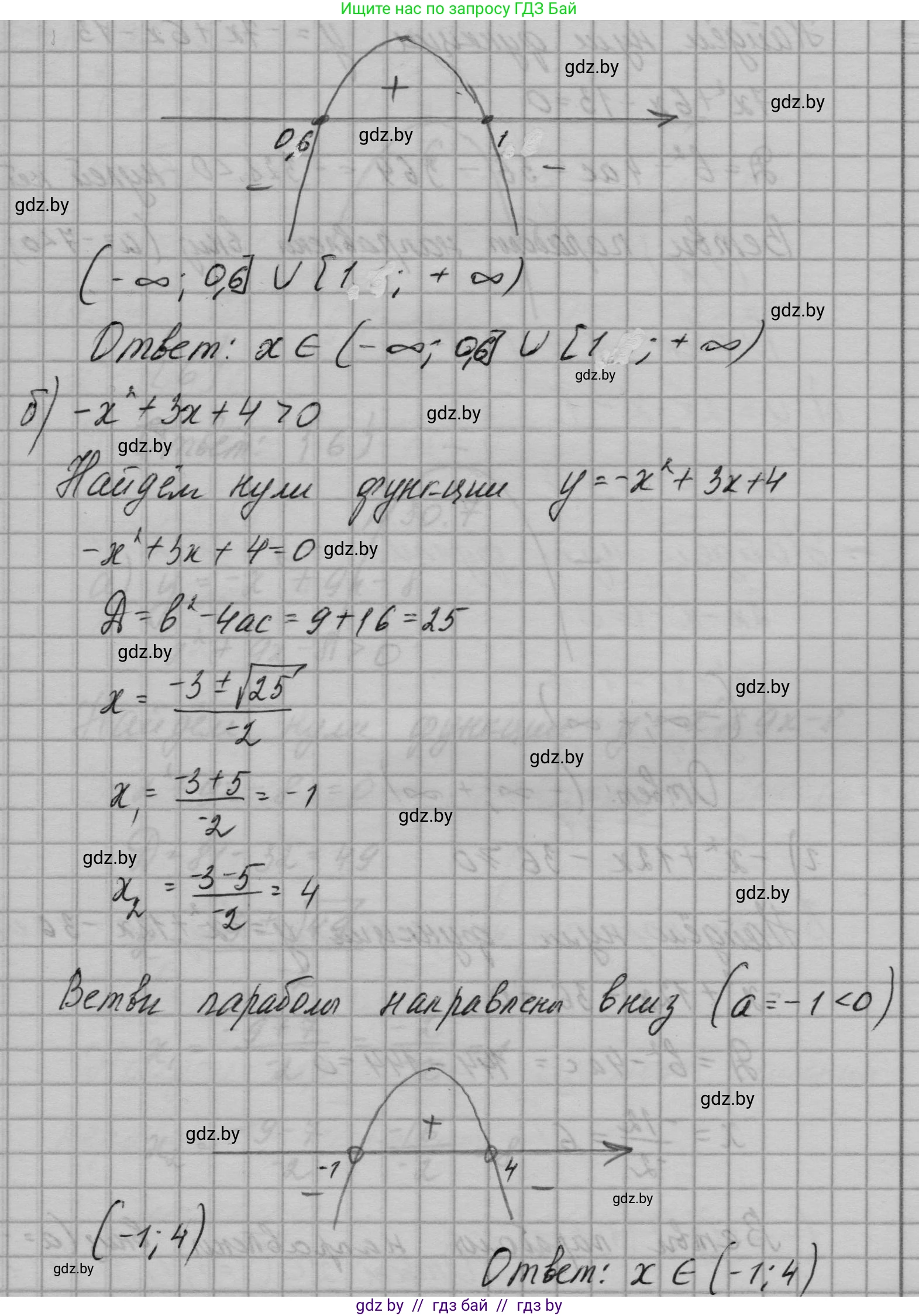 Алгебра, 7-9 класс Сборник задач, авторы: Арефьева Ирина Глебовна, Пирютко Ольга Николаевна, издательство Народная асвета, Минск, 2020, страница 142, номер 30.6, Решение (продолжение 2)
