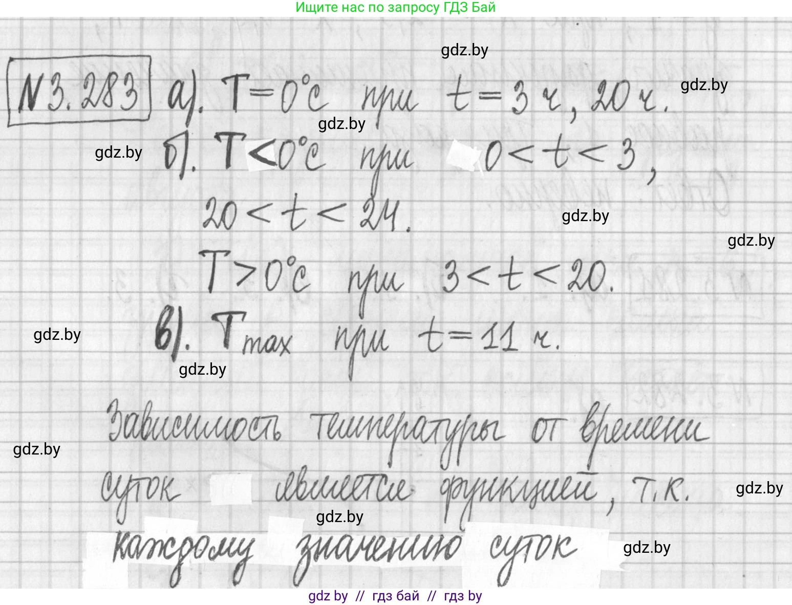 Алгебра, 7 класс Учебник, авторы: Арефьева Ирина Глебовна, Пирютко Ольга Николаевна, издательство Народная асвета, Минск, 2022, зелёного цвета, страница 220, номер 3.283, Решение