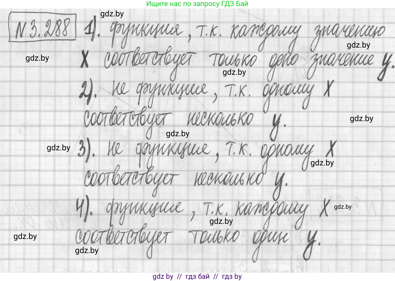 Алгебра, 7 класс Учебник, авторы: Арефьева Ирина Глебовна, Пирютко Ольга Николаевна, издательство Народная асвета, Минск, 2022, зелёного цвета, страница 222, номер 3.288, Решение