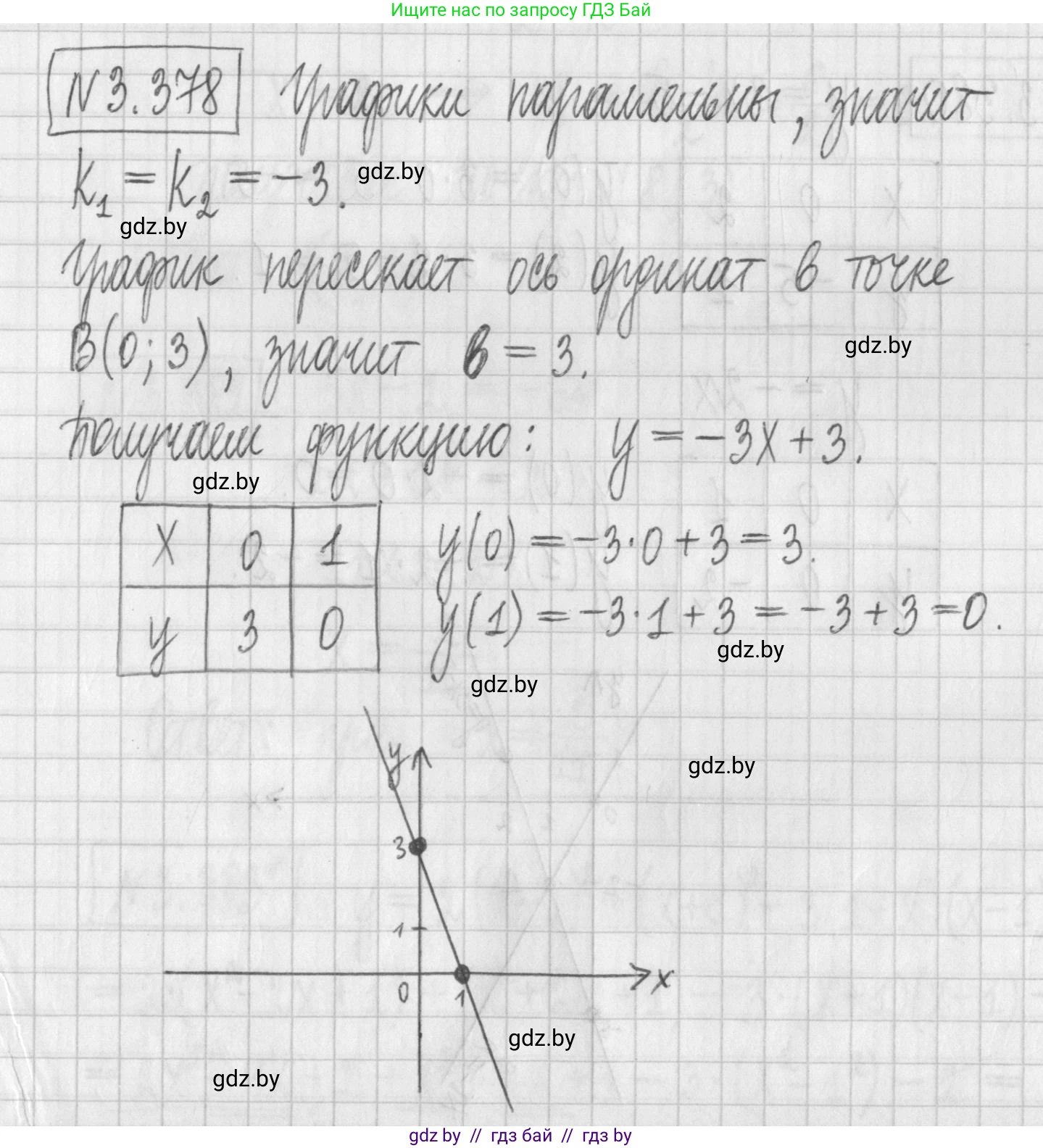 Алгебра, 7 класс Учебник, авторы: Арефьева Ирина Глебовна, Пирютко Ольга Николаевна, издательство Народная асвета, Минск, 2022, зелёного цвета, страница 248, номер 3.378, Решение