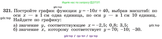 Алгебра, 7 класс Учебник, авторы: Макарычев Юрий Николаевич, Миндюк Нора Григорьевна, Нешков Константин Иванович, Суворова Светлана Борисовна, издательство Просвещение, Москва, 2023, белого цвета, страница 79, номер 321, Условие