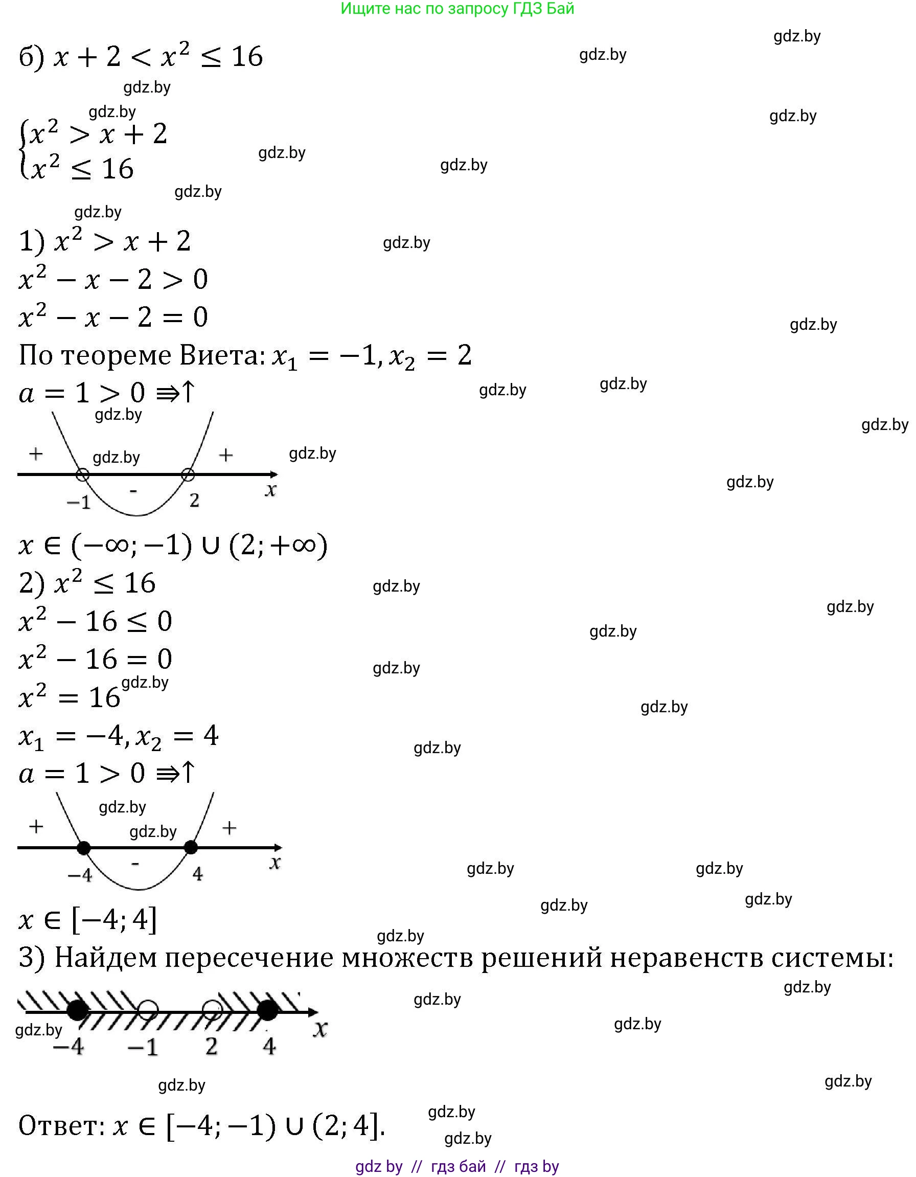 Алгебра, 8 класс Учебник, авторы: Арефьева Ирина Глебовна, Пирютко Ольга Николаевна, издательство Адукацыя i выхаванне, Минск, 2024, бирюзового цвета, страница 209, номер 3.227, Решение (продолжение 2)