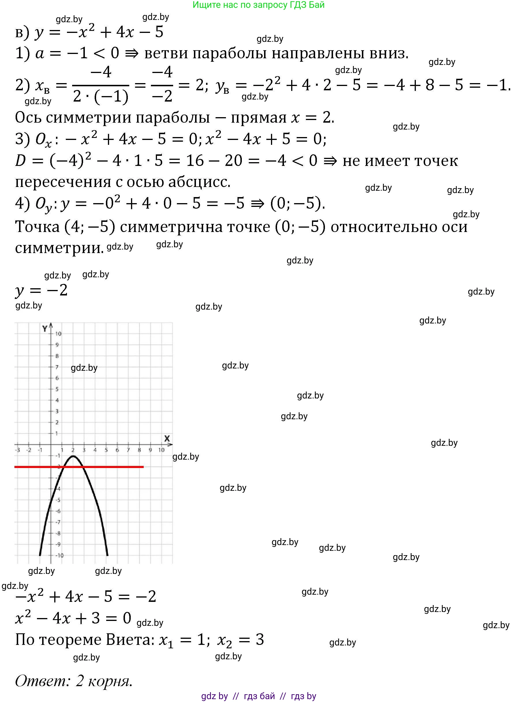 Алгебра, 8 класс Учебник, авторы: Арефьева Ирина Глебовна, Пирютко Ольга Николаевна, издательство Адукацыя i выхаванне, Минск, 2024, бирюзового цвета, страница 168, номер 3.33, Решение (продолжение 3)
