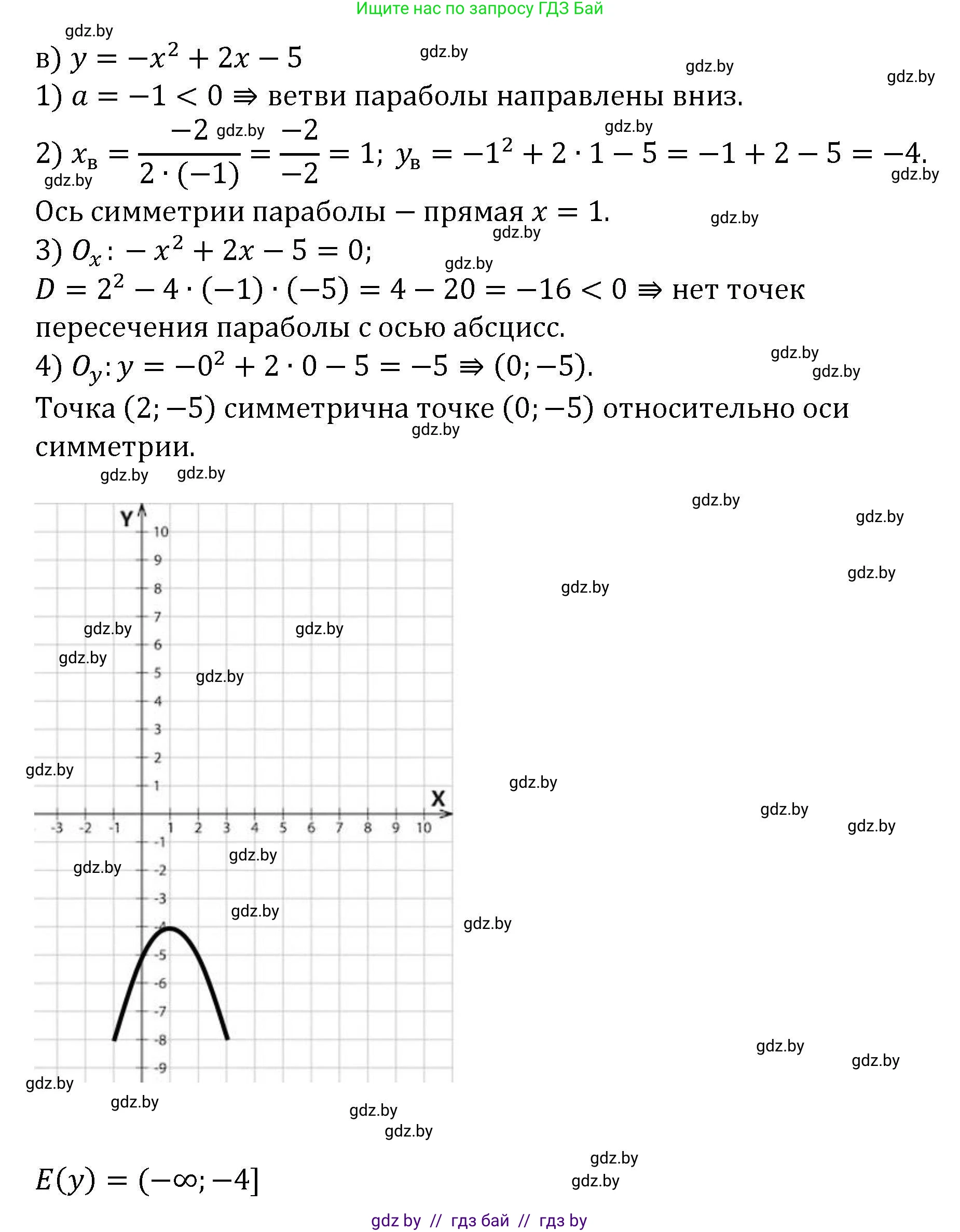 Алгебра, 8 класс Учебник, авторы: Арефьева Ирина Глебовна, Пирютко Ольга Николаевна, издательство Адукацыя i выхаванне, Минск, 2024, бирюзового цвета, страница 173, номер 3.59, Решение (продолжение 3)