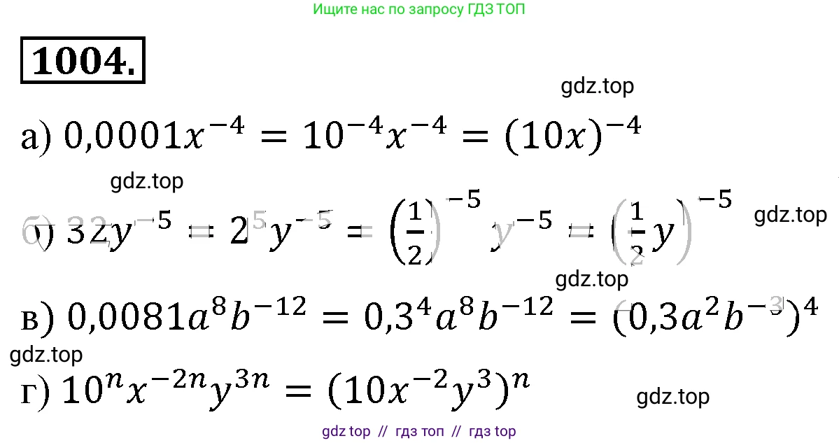 Алгебра, 8 класс Учебник, авторы: Макарычев Юрий Николаевич, Миндюк Нора Григорьевна, Нешков Константин Иванович, Суворова Светлана Борисовна, издательство Просвещение, Москва, 2019 - 2022, белого цвета, страница 221, номер 1004, Решение 4