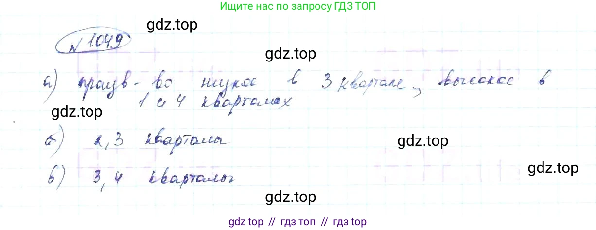 Алгебра, 8 класс Учебник, авторы: Макарычев Юрий Николаевич, Миндюк Нора Григорьевна, Нешков Константин Иванович, Суворова Светлана Борисовна, издательство Просвещение, Москва, 2019 - 2022, белого цвета, страница 236, номер 1049, Решение 6