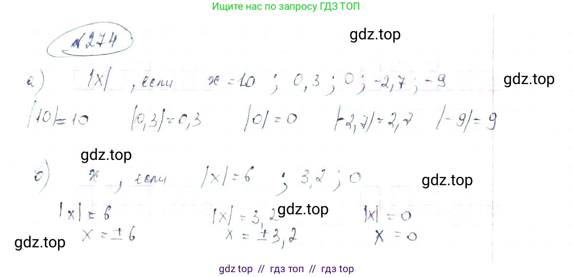 Алгебра, 8 класс Учебник, авторы: Макарычев Юрий Николаевич, Миндюк Нора Григорьевна, Нешков Константин Иванович, Суворова Светлана Борисовна, издательство Просвещение, Москва, 2019 - 2022, белого цвета, страница 66, номер 274, Решение 6
