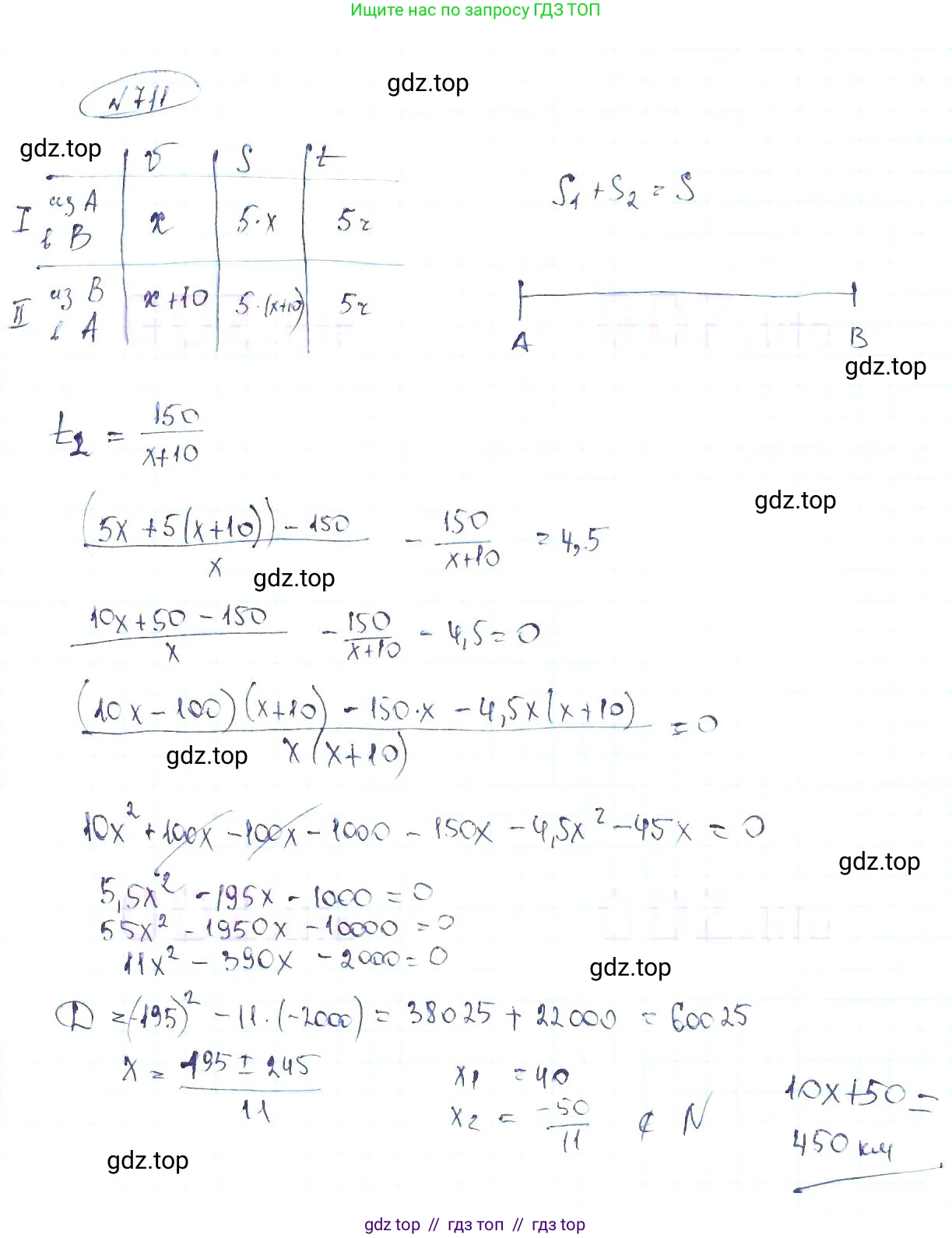 Алгебра, 8 класс Учебник, авторы: Макарычев Юрий Николаевич, Миндюк Нора Григорьевна, Нешков Константин Иванович, Суворова Светлана Борисовна, издательство Просвещение, Москва, 2019 - 2022, белого цвета, страница 158, номер 711, Решение 6