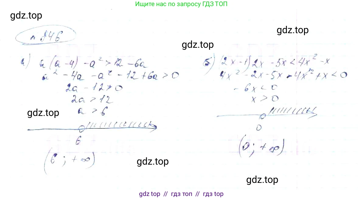 Алгебра, 8 класс Учебник, авторы: Макарычев Юрий Николаевич, Миндюк Нора Григорьевна, Нешков Константин Иванович, Суворова Светлана Борисовна, издательство Просвещение, Москва, 2019 - 2022, белого цвета, страница 191, номер 846, Решение 6