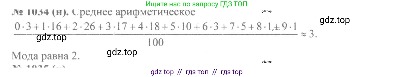 Алгебра, 8 класс Учебник, авторы: Макарычев Юрий Николаевич, Миндюк Нора Григорьевна, Нешков Константин Иванович, Суворова Светлана Борисовна, издательство Просвещение, Москва, 2019 - 2022, белого цвета, страница 230, номер 1034, Решение 7