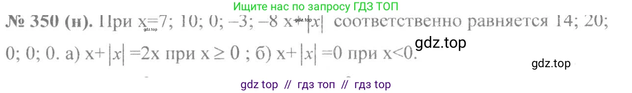 Алгебра, 8 класс Учебник, авторы: Макарычев Юрий Николаевич, Миндюк Нора Григорьевна, Нешков Константин Иванович, Суворова Светлана Борисовна, издательство Просвещение, Москва, 2019 - 2022, белого цвета, страница 84, номер 350, Решение 7