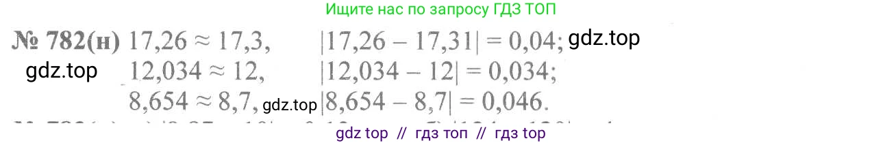 Алгебра, 8 класс Учебник, авторы: Макарычев Юрий Николаевич, Миндюк Нора Григорьевна, Нешков Константин Иванович, Суворова Светлана Борисовна, издательство Просвещение, Москва, 2019 - 2022, белого цвета, страница 176, номер 782, Решение 7