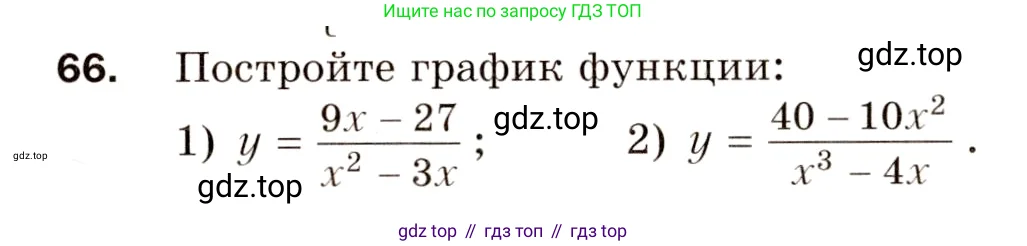 Алгебра, 8 класс Дидактические материалы, авторы: Мерзляк Аркадий Григорьевич, Полонский Виталий Борисович, Рабинович Ефим Михайлович, Якир Михаил Семёнович, издательство Просвещение, Москва, 2014, розового цвета, страница 14, номер 66, Условие