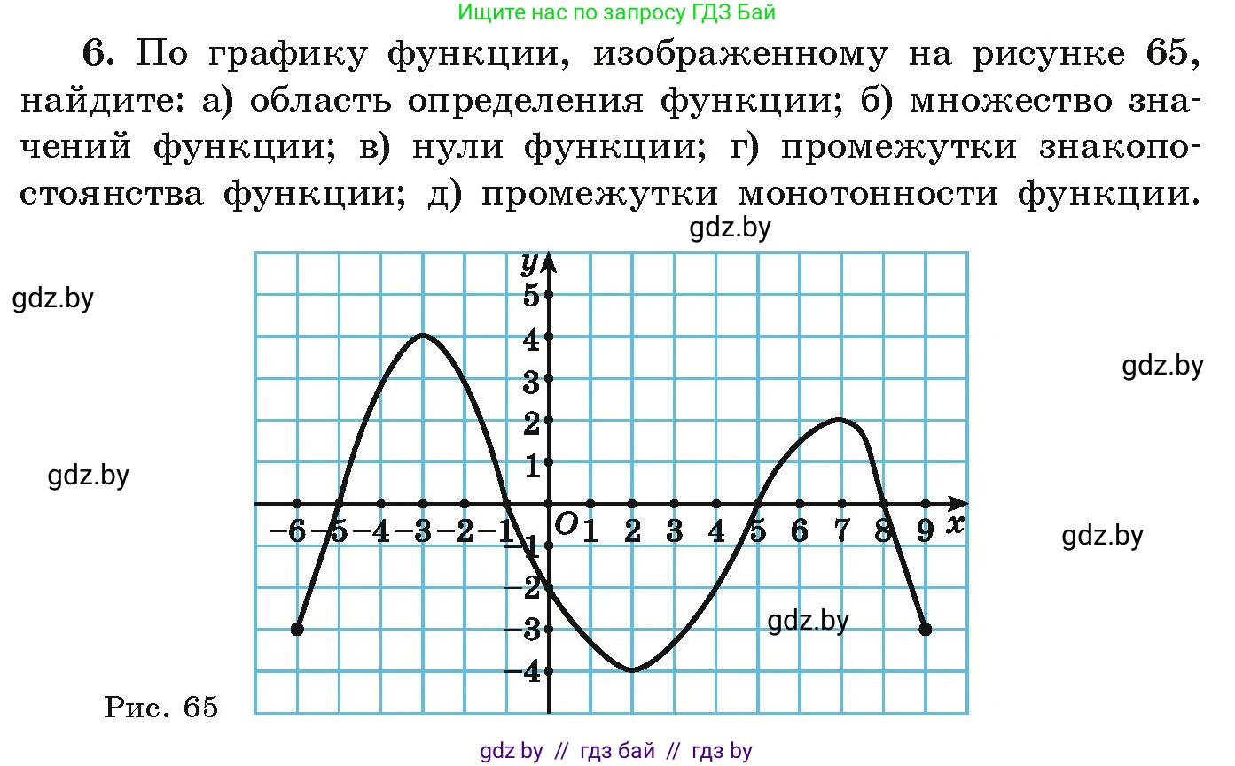 Алгебра, 9 класс Учебник, авторы: Арефьева Ирина Глебовна, Пирютко Ольга Николаевна, издательство Народная асвета, Минск, 2019, голубого цвета, страница 133, номер 6, Условие