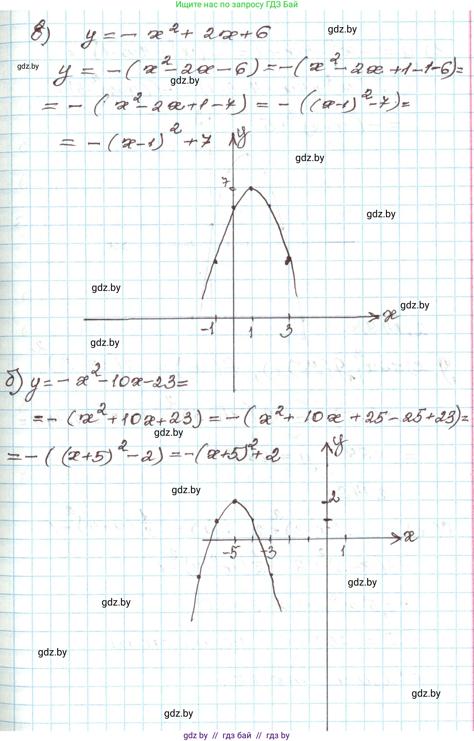 Алгебра, 9 класс Учебник, авторы: Арефьева Ирина Глебовна, Пирютко Ольга Николаевна, издательство Народная асвета, Минск, 2019, голубого цвета, страница 128, номер 2.147, Решение (продолжение 2)