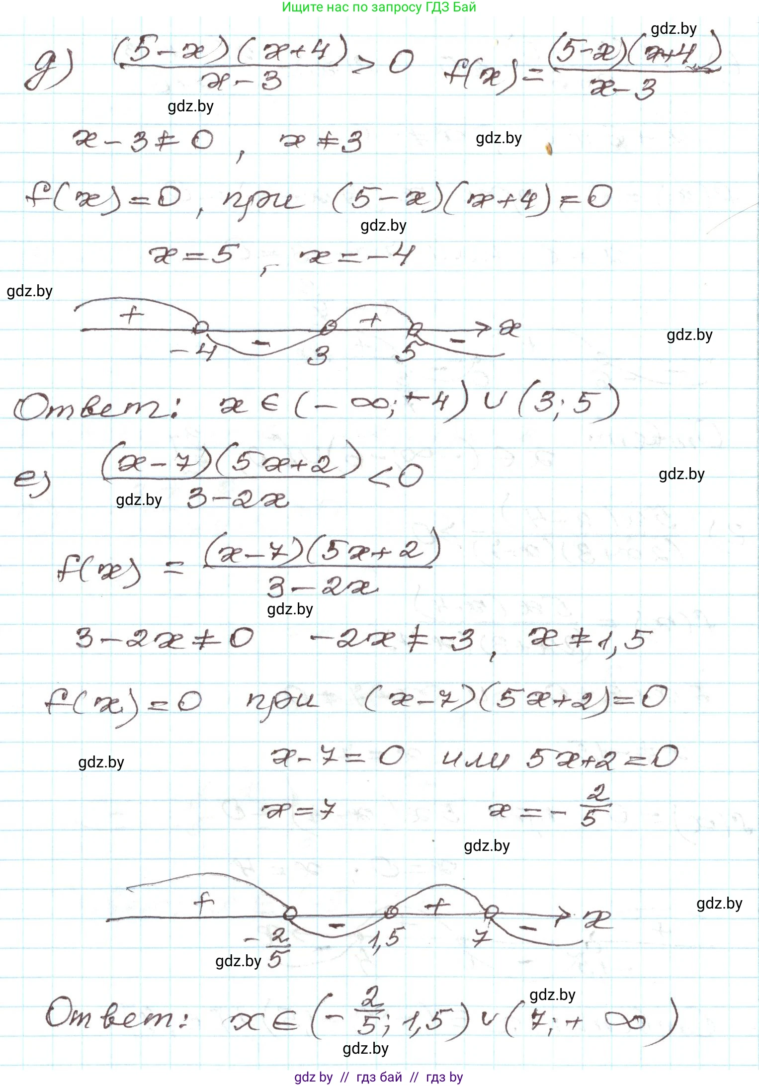 Алгебра, 9 класс Учебник, авторы: Арефьева Ирина Глебовна, Пирютко Ольга Николаевна, издательство Народная асвета, Минск, 2019, голубого цвета, страница 193, номер 3.166, Решение (продолжение 3)
