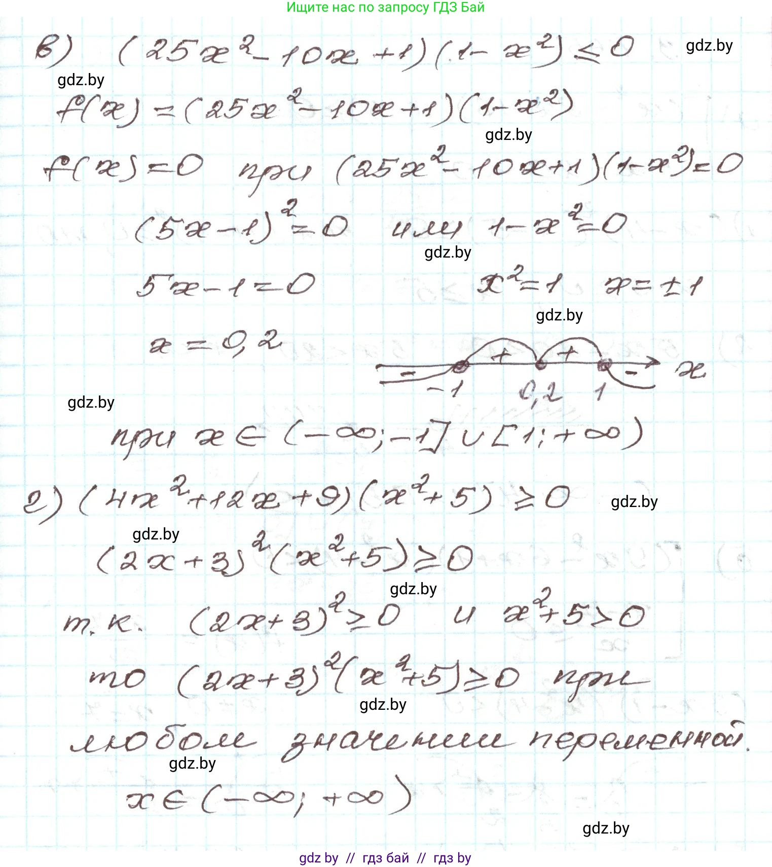 Алгебра, 9 класс Учебник, авторы: Арефьева Ирина Глебовна, Пирютко Ольга Николаевна, издательство Народная асвета, Минск, 2019, голубого цвета, страница 194, номер 3.174, Решение (продолжение 2)