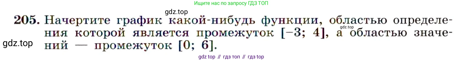 Алгебра, 9 класс Учебник, авторы: Макарычев Юрий Николаевич, Миндюк Нора Григорьевна, Нешков Константин Иванович, Суворова Светлана Борисовна, издательство Просвещение, Москва, 2014 - 2024, страница 69, номер 205, Условие