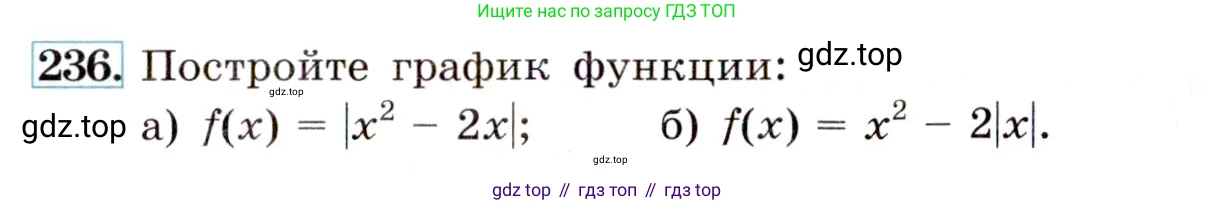 Алгебра, 9 класс Учебник, авторы: Макарычев Юрий Николаевич, Миндюк Нора Григорьевна, Нешков Константин Иванович, Суворова Светлана Борисовна, издательство Просвещение, Москва, 2014 - 2024, страница 71, номер 236, Условие