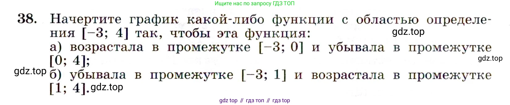 Алгебра, 9 класс Учебник, авторы: Макарычев Юрий Николаевич, Миндюк Нора Григорьевна, Нешков Константин Иванович, Суворова Светлана Борисовна, издательство Просвещение, Москва, 2014 - 2024, страница 20, номер 38, Условие