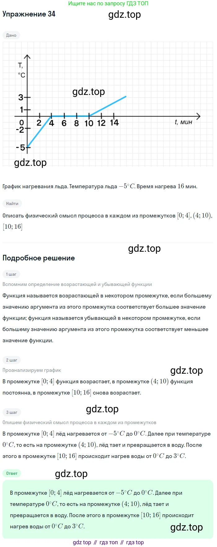 Алгебра, 9 класс Учебник, авторы: Макарычев Юрий Николаевич, Миндюк Нора Григорьевна, Нешков Константин Иванович, Суворова Светлана Борисовна, издательство Просвещение, Москва, 2014 - 2024, страница 19, номер 34, Решение 1