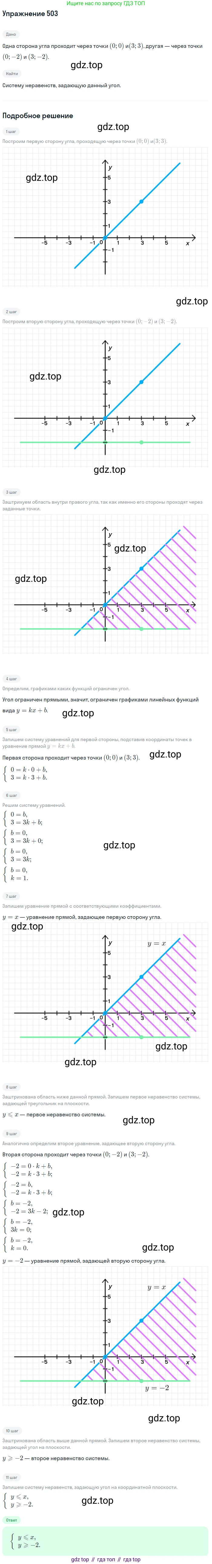 Алгебра, 9 класс Учебник, авторы: Макарычев Юрий Николаевич, Миндюк Нора Григорьевна, Нешков Константин Иванович, Суворова Светлана Борисовна, издательство Просвещение, Москва, 2014 - 2024, страница 133, номер 503, Решение 1