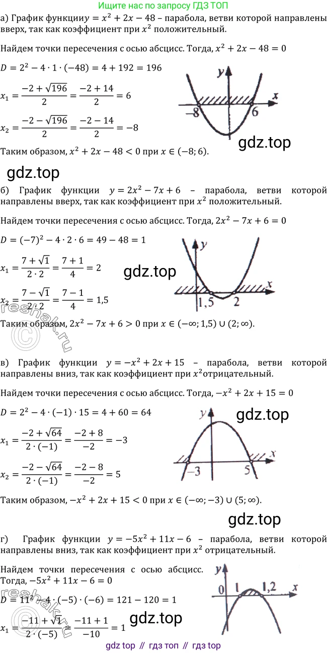 Алгебра, 9 класс Учебник, авторы: Макарычев Юрий Николаевич, Миндюк Нора Григорьевна, Нешков Константин Иванович, Суворова Светлана Борисовна, издательство Просвещение, Москва, 2014 - 2024, страница 90, номер 304, Решение 2