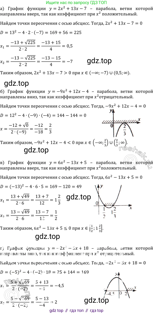 Алгебра, 9 класс Учебник, авторы: Макарычев Юрий Николаевич, Миндюк Нора Григорьевна, Нешков Константин Иванович, Суворова Светлана Борисовна, издательство Просвещение, Москва, 2014 - 2024, страница 90, номер 306, Решение 2