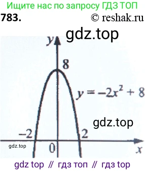 Алгебра, 9 класс Учебник, авторы: Макарычев Юрий Николаевич, Миндюк Нора Григорьевна, Нешков Константин Иванович, Суворова Светлана Борисовна, издательство Просвещение, Москва, 2014 - 2024, страница 198, номер 783, Решение 2