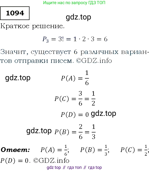 Алгебра, 9 класс Учебник, авторы: Макарычев Юрий Николаевич, Миндюк Нора Григорьевна, Нешков Константин Иванович, Суворова Светлана Борисовна, издательство Просвещение, Москва, 2014 - 2024, страница 247, номер 1094, Решение 3
