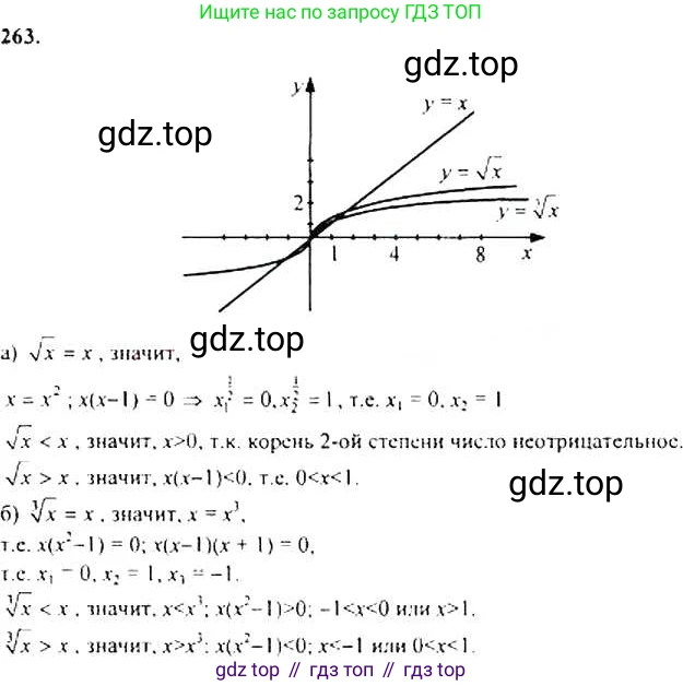 Алгебра, 9 класс Учебник, авторы: Макарычев Юрий Николаевич, Миндюк Нора Григорьевна, Нешков Константин Иванович, Суворова Светлана Борисовна, издательство Просвещение, Москва, 2014 - 2024, страница 74, номер 263, Решение 4