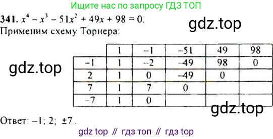 Алгебра, 9 класс Учебник, авторы: Макарычев Юрий Николаевич, Миндюк Нора Григорьевна, Нешков Константин Иванович, Суворова Светлана Борисовна, издательство Просвещение, Москва, 2014 - 2024, страница 102, номер 341, Решение 4
