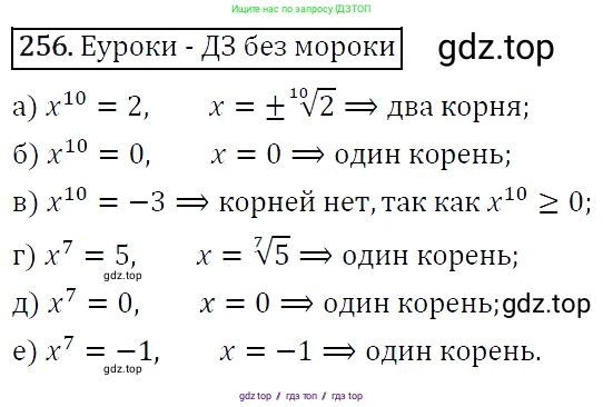 Алгебра, 9 класс Учебник, авторы: Макарычев Юрий Николаевич, Миндюк Нора Григорьевна, Нешков Константин Иванович, Суворова Светлана Борисовна, издательство Просвещение, Москва, 2014 - 2024, страница 73, номер 256, Решение 5