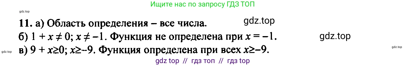 Алгебра, 9 класс Учебник, авторы: Макарычев Юрий Николаевич, Миндюк Нора Григорьевна, Нешков Константин Иванович, Суворова Светлана Борисовна, издательство Просвещение, Москва, 2014 - 2024, страница 9, номер 11, Решение 6