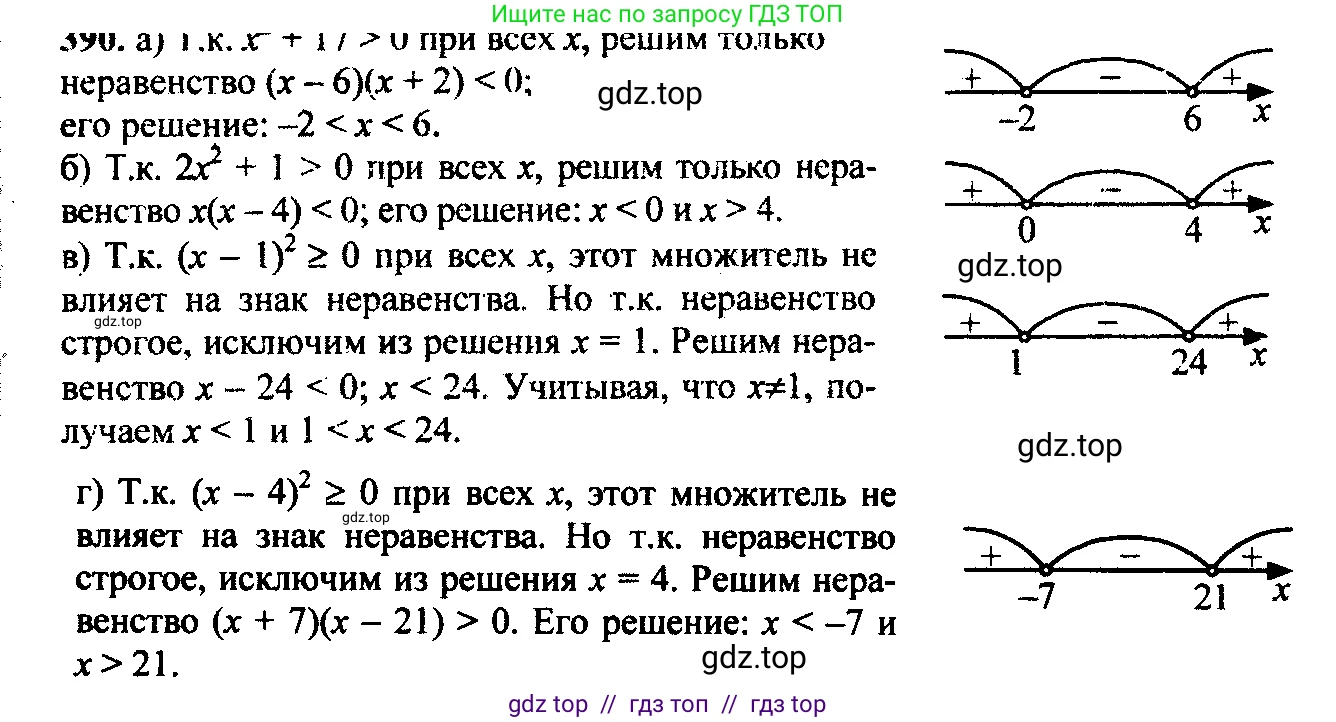 Алгебра, 9 класс Учебник, авторы: Макарычев Юрий Николаевич, Миндюк Нора Григорьевна, Нешков Константин Иванович, Суворова Светлана Борисовна, издательство Просвещение, Москва, 2014 - 2024, страница 107, номер 390, Решение 6