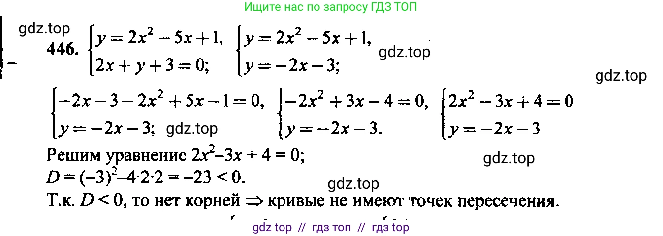 Алгебра, 9 класс Учебник, авторы: Макарычев Юрий Николаевич, Миндюк Нора Григорьевна, Нешков Константин Иванович, Суворова Светлана Борисовна, издательство Просвещение, Москва, 2014 - 2024, страница 121, номер 446, Решение 6