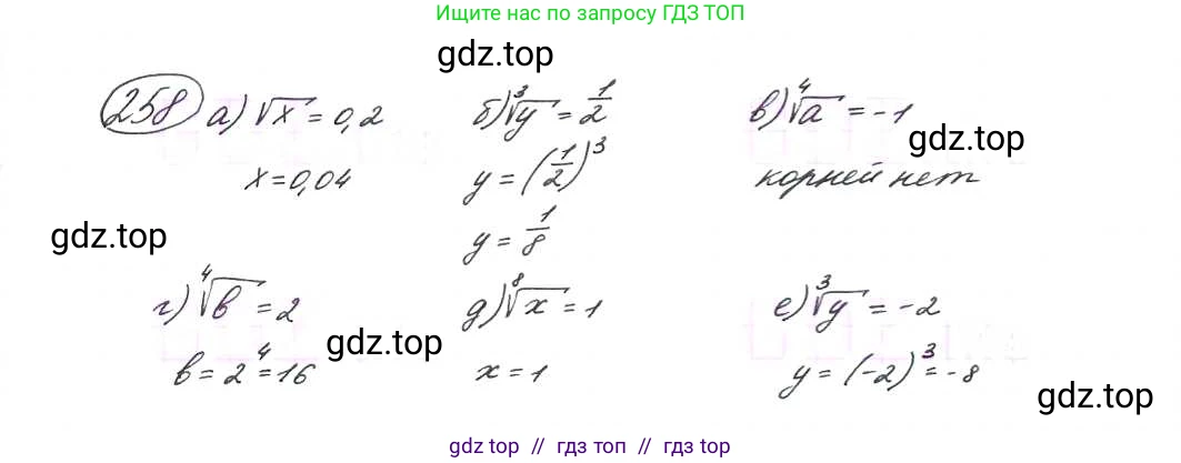 Алгебра, 9 класс Учебник, авторы: Макарычев Юрий Николаевич, Миндюк Нора Григорьевна, Нешков Константин Иванович, Суворова Светлана Борисовна, издательство Просвещение, Москва, 2014 - 2024, страница 74, номер 258, Решение 7