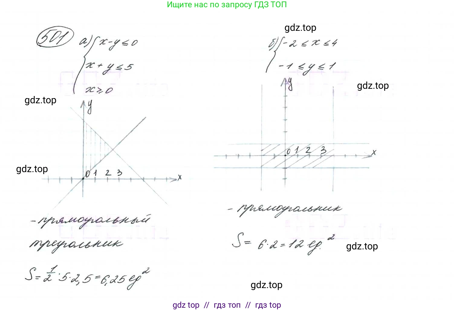 Алгебра, 9 класс Учебник, авторы: Макарычев Юрий Николаевич, Миндюк Нора Григорьевна, Нешков Константин Иванович, Суворова Светлана Борисовна, издательство Просвещение, Москва, 2014 - 2024, страница 133, номер 501, Решение 7