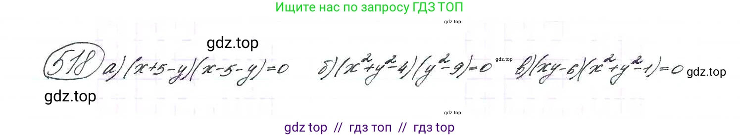 Алгебра, 9 класс Учебник, авторы: Макарычев Юрий Николаевич, Миндюк Нора Григорьевна, Нешков Константин Иванович, Суворова Светлана Борисовна, издательство Просвещение, Москва, 2014 - 2024, страница 139, номер 518, Решение 7