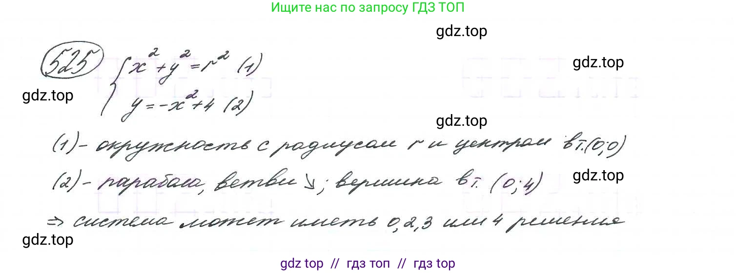Алгебра, 9 класс Учебник, авторы: Макарычев Юрий Николаевич, Миндюк Нора Григорьевна, Нешков Константин Иванович, Суворова Светлана Борисовна, издательство Просвещение, Москва, 2014 - 2024, страница 139, номер 525, Решение 7