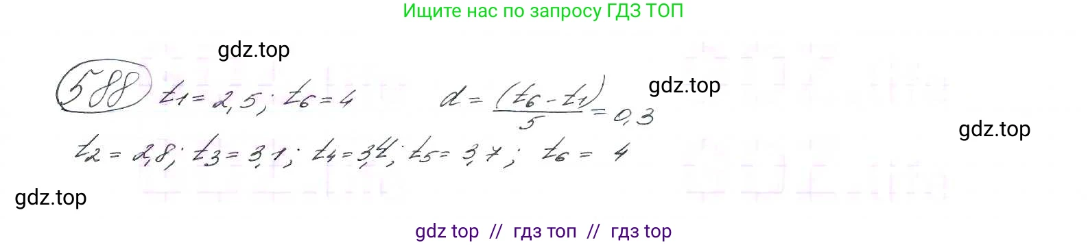 Алгебра, 9 класс Учебник, авторы: Макарычев Юрий Николаевич, Миндюк Нора Григорьевна, Нешков Константин Иванович, Суворова Светлана Борисовна, издательство Просвещение, Москва, 2014 - 2024, страница 152, номер 588, Решение 7