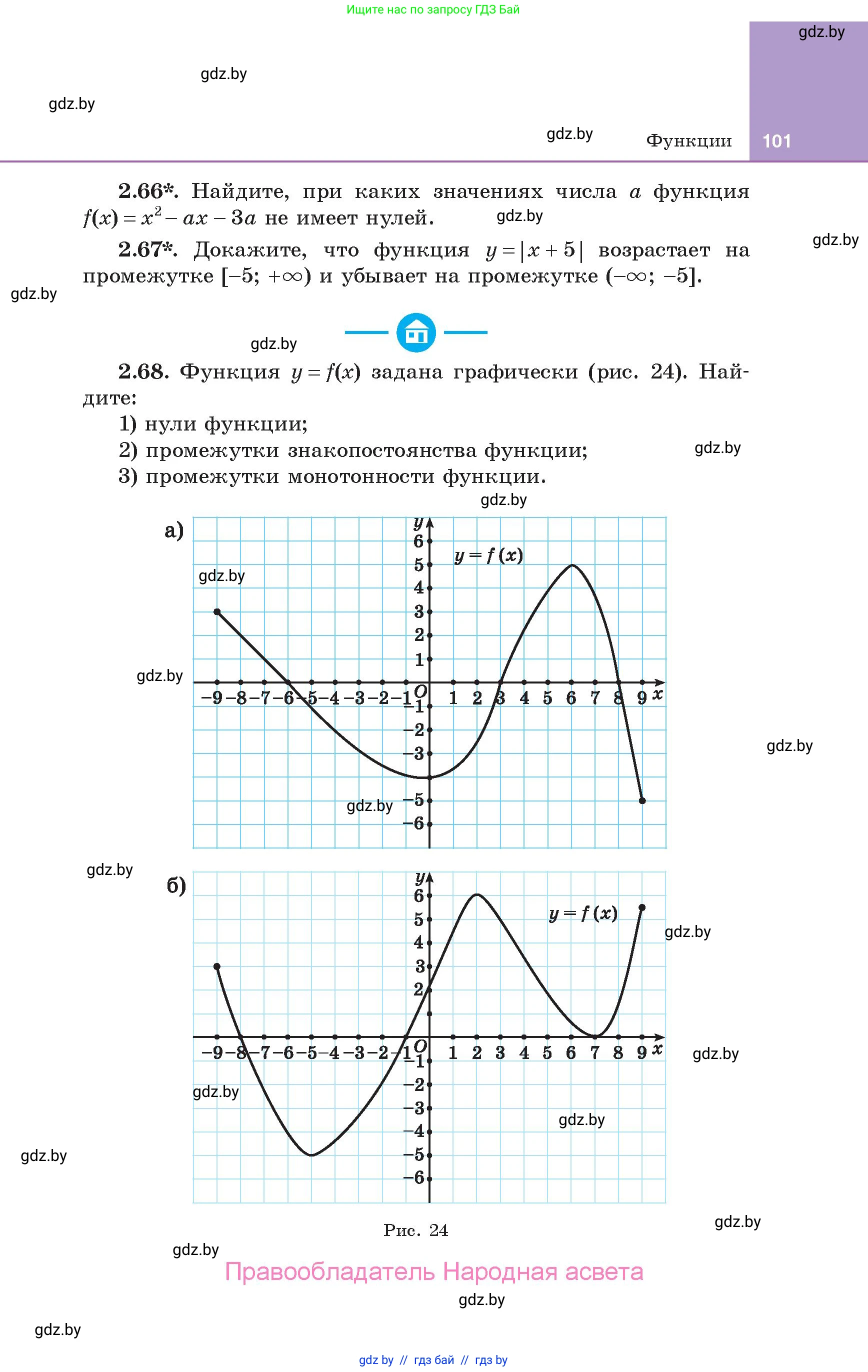 Алгебра, 10 класс Учебник, авторы: Арефьева Ирина Глебовна, Пирютко Ольга Николаевна, издательство Народная асвета, Минск, 2019, голубого цвета, страница 101