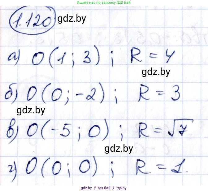 Алгебра, 10 класс Учебник, авторы: Арефьева Ирина Глебовна, Пирютко Ольга Николаевна, издательство Народная асвета, Минск, 2019, голубого цвета, страница 45, номер 1.120, Решение