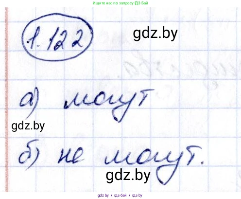 Алгебра, 10 класс Учебник, авторы: Арефьева Ирина Глебовна, Пирютко Ольга Николаевна, издательство Народная асвета, Минск, 2019, голубого цвета, страница 50, номер 1.122, Решение