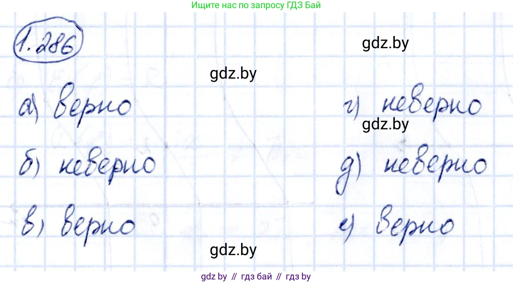 Алгебра, 10 класс Учебник, авторы: Арефьева Ирина Глебовна, Пирютко Ольга Николаевна, издательство Народная асвета, Минск, 2019, голубого цвета, страница 85, номер 1.286, Решение