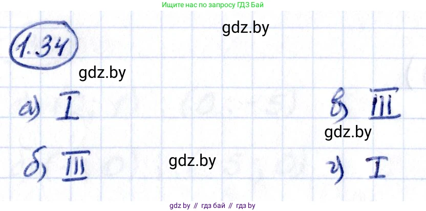 Алгебра, 10 класс Учебник, авторы: Арефьева Ирина Глебовна, Пирютко Ольга Николаевна, издательство Народная асвета, Минск, 2019, голубого цвета, страница 17, номер 1.34, Решение