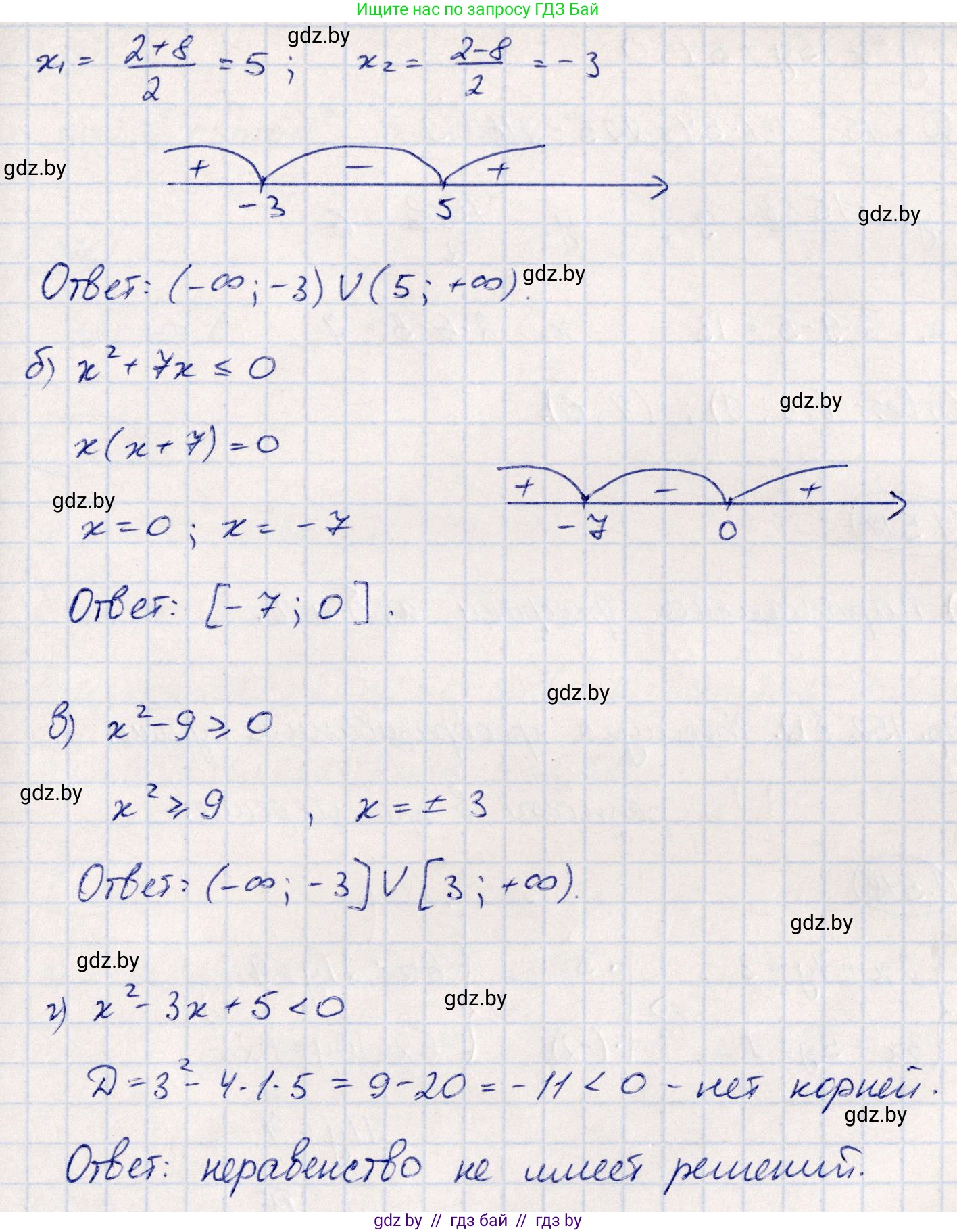 Алгебра, 10 класс Учебник, авторы: Арефьева Ирина Глебовна, Пирютко Ольга Николаевна, издательство Народная асвета, Минск, 2019, голубого цвета, страница 152, номер 1.515, Решение (продолжение 2)