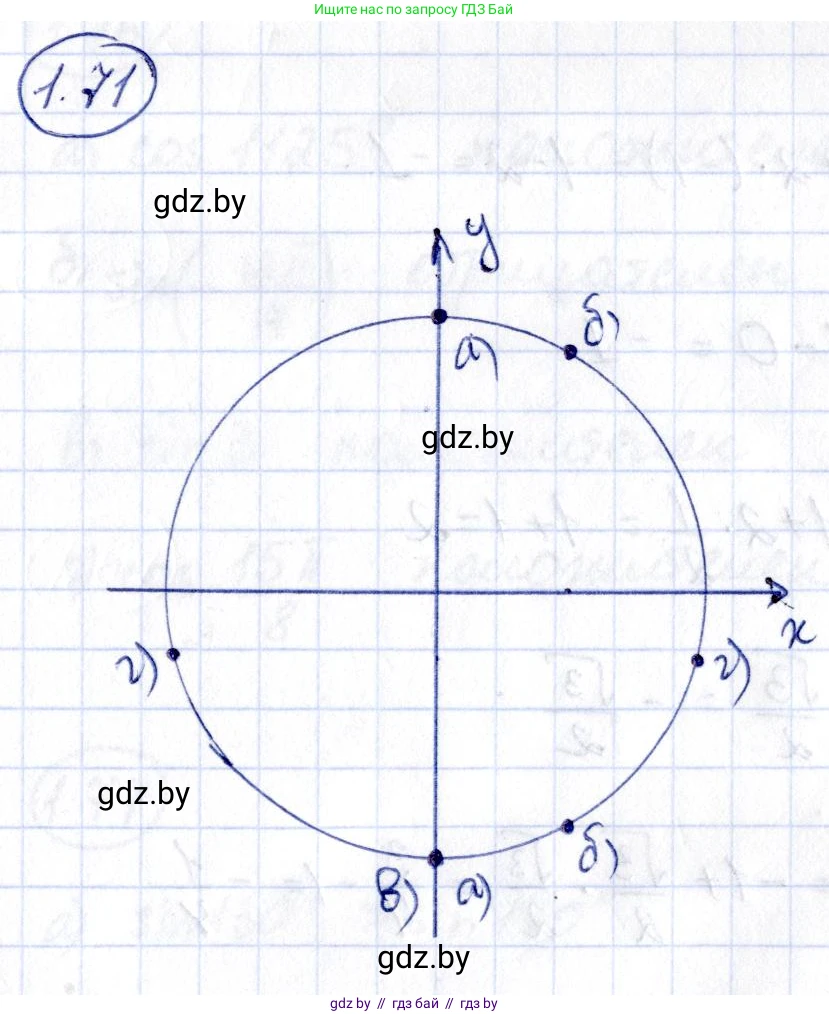 Алгебра, 10 класс Учебник, авторы: Арефьева Ирина Глебовна, Пирютко Ольга Николаевна, издательство Народная асвета, Минск, 2019, голубого цвета, страница 30, номер 1.71, Решение