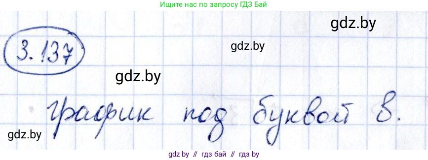 Алгебра, 10 класс Учебник, авторы: Арефьева Ирина Глебовна, Пирютко Ольга Николаевна, издательство Народная асвета, Минск, 2019, голубого цвета, страница 264, номер 3.137, Решение