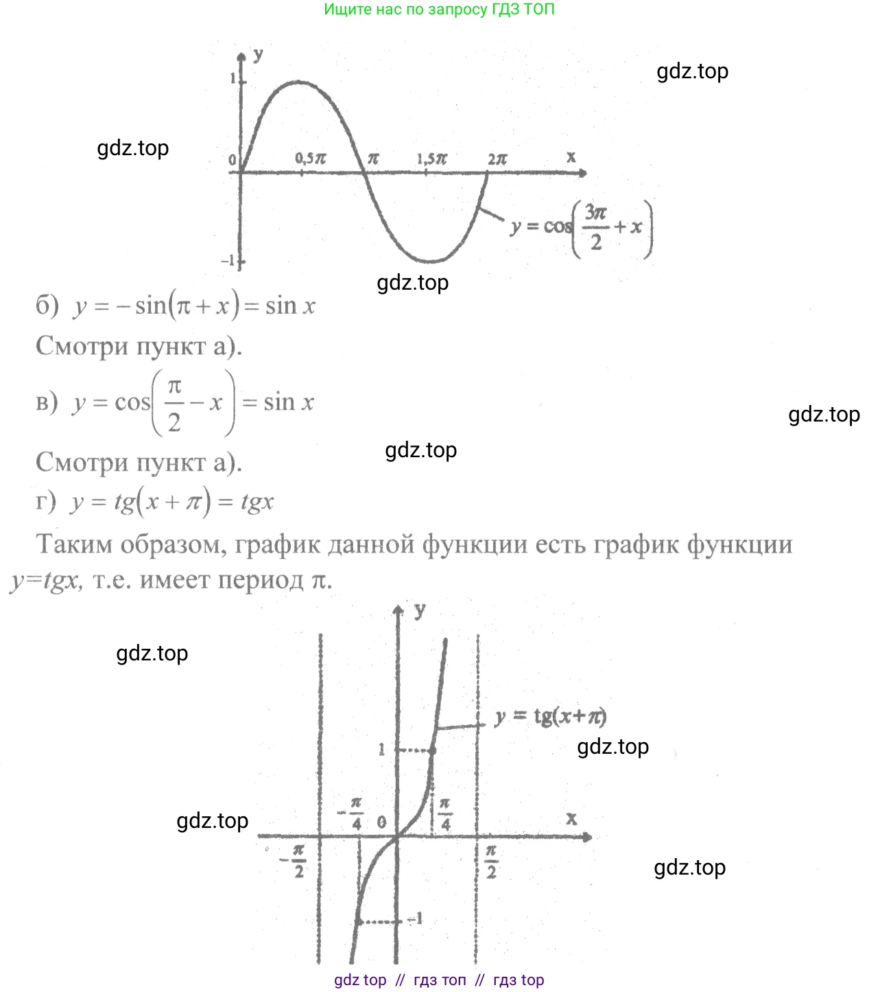 Алгебра, 10-11 класс Учебник, авторы: Колмогоров Андрей Николаевич, Абрамов Александр Михайлович, Дудницын Юрий Павлович, издательство Просвещение, Москва, 2008, зелёного цвета, страница 20, номер 33, Решение 2 (продолжение 2)